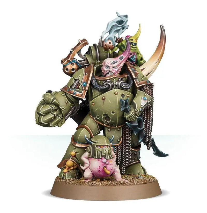 Warhammer 40k: Death Guard - Plague Marine Champion - Miniatures - Warhammer 40k