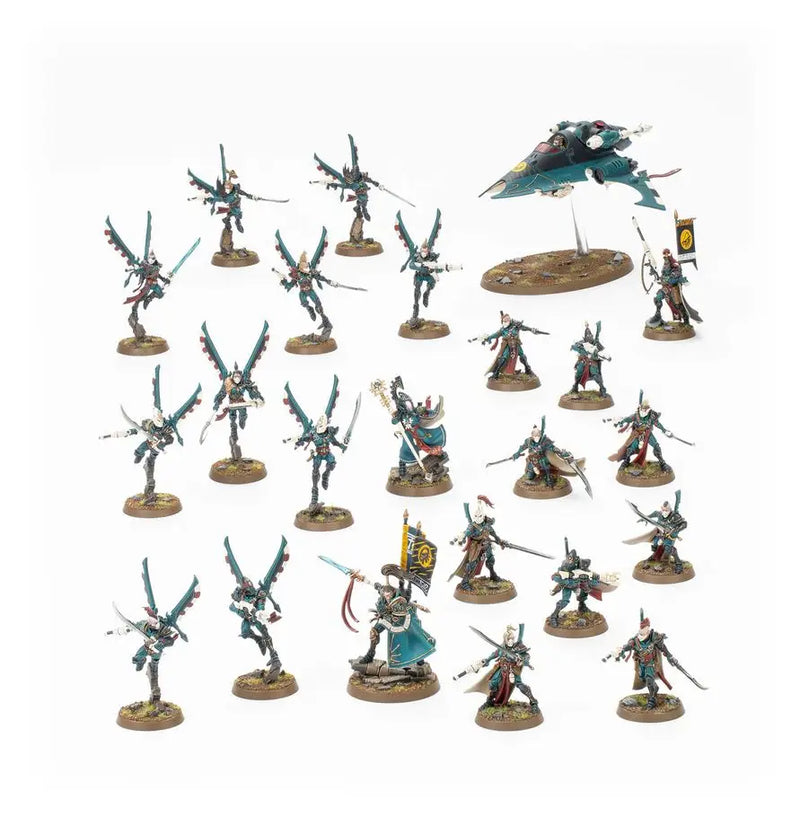 Warhammer 40k: Eldritch Raiders - Aeldari Corsairs Battleforce - Miniatures - Warhammer 40k