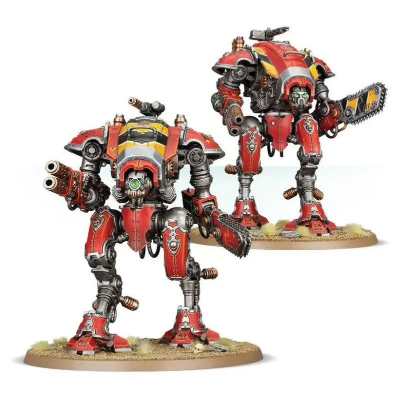 Warhammer 40k: Imperial Knights - Knight Armigers - Miniatures - Warhammer 40k