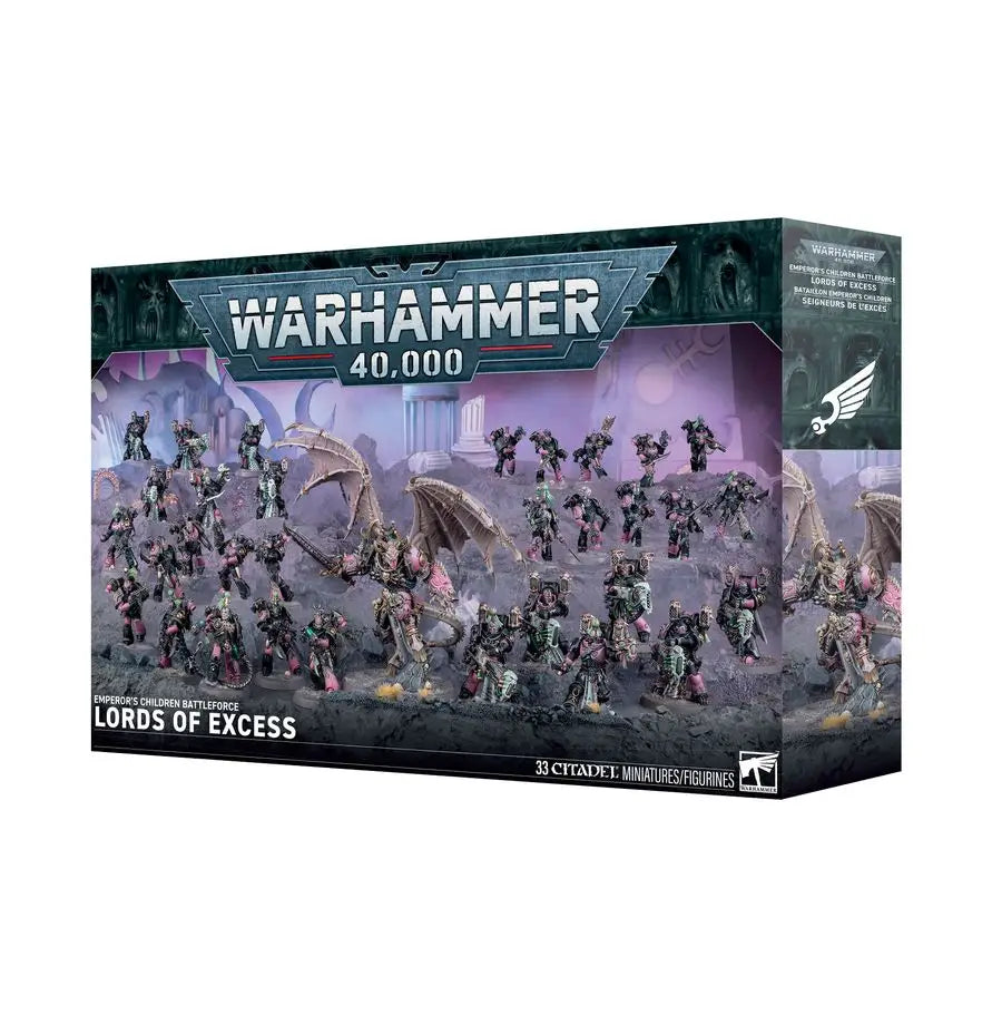 Warhammer 40k: Lords of Excess - Emperor’s Children Battleforce - Action Figure & Toy