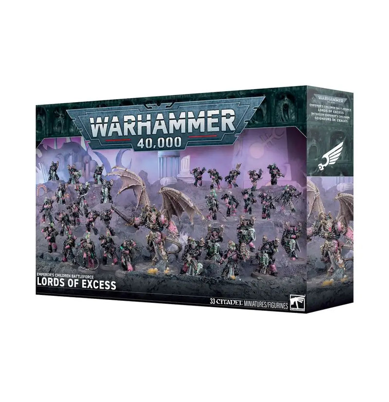 Warhammer 40k: Lords of Excess - Emperor’s Children Battleforce - Action Figure & Toy