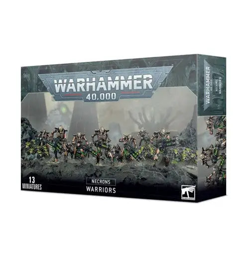 Warhammer 40k: Necrons - Warriors - Miniatures
