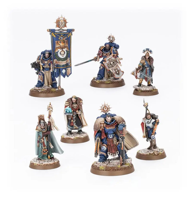 Warhammer 40k: Space Marines - Captain Titus and the Wardens of Ultramar - Action Figure & Toy