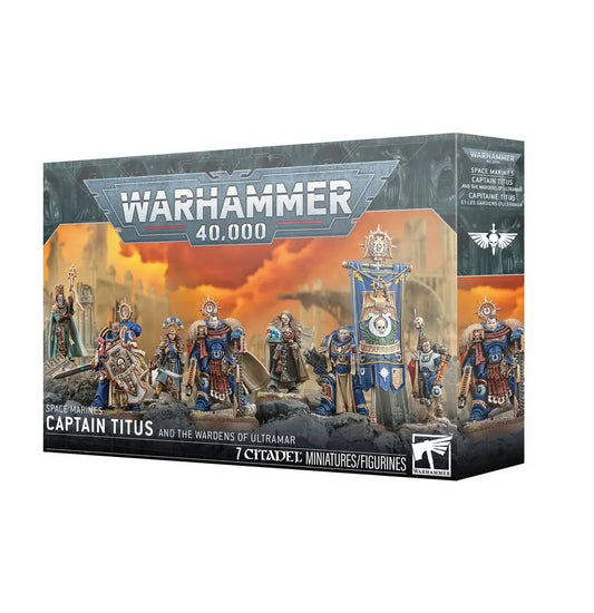 Warhammer 40k: Space Marines - Captain Titus and the Wardens of Ultramar - Miniatures - Warhammer 40k