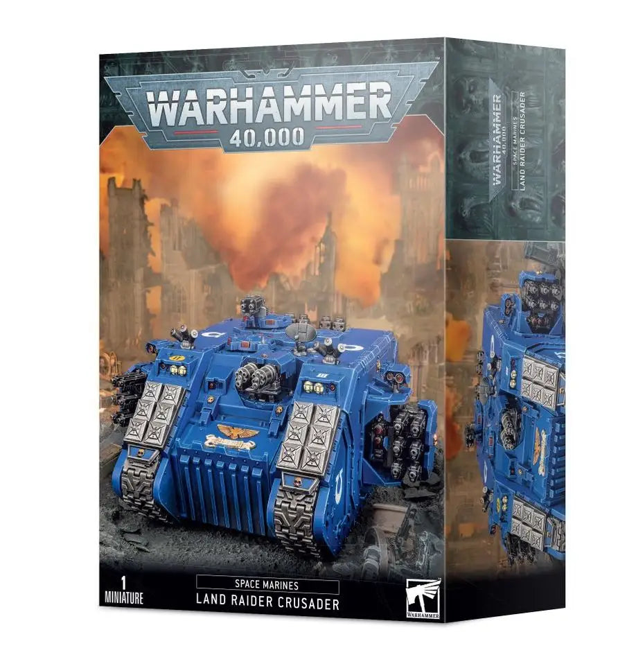 Warhammer 40k: Space Marines - Land Raider Crusader - Miniatures - Warhammer 40k