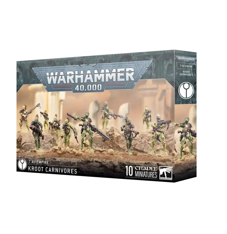 Warhammer 40k: T’au Empire - Kroot Carnivores - Miniatures - Warhammer 40k