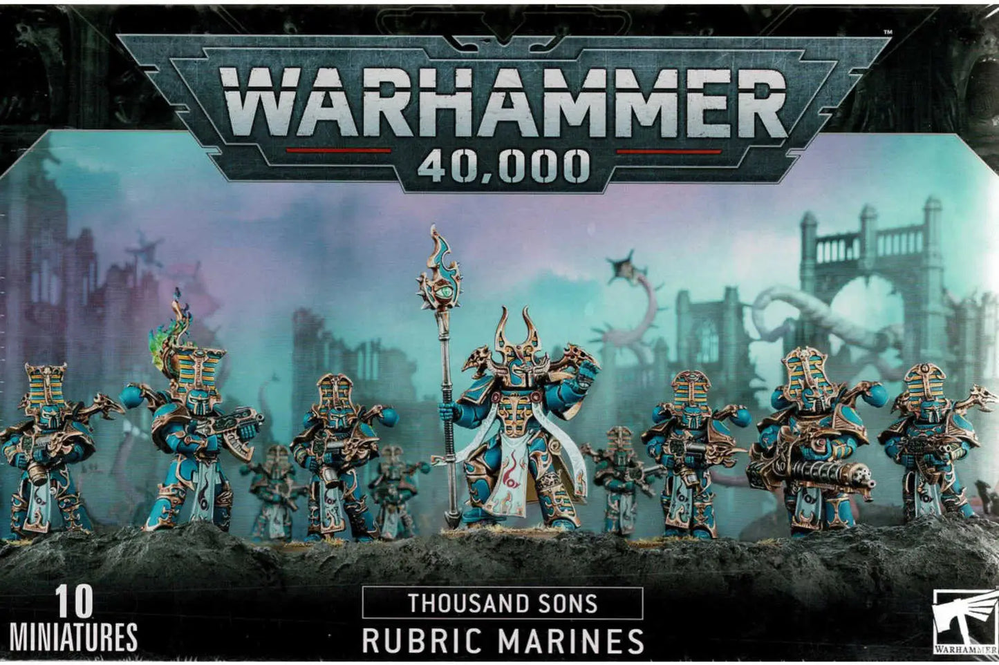 Warhammer 40k: Thousand Sons - Rubric Marines - Action Figure & Toy
