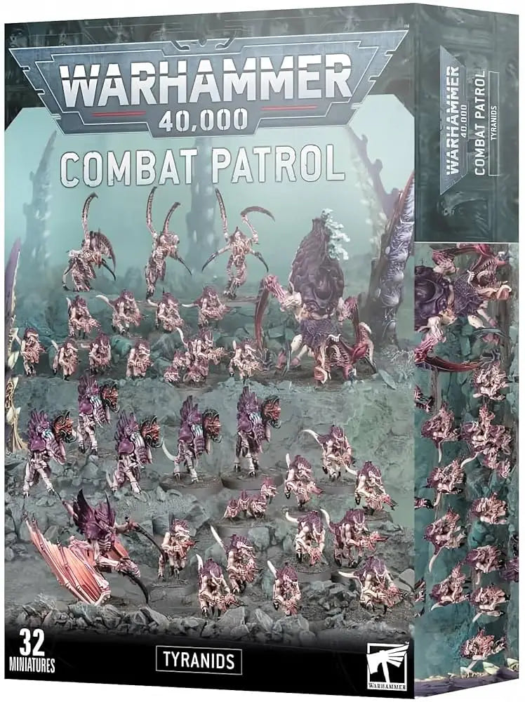 Warhammer 40k Tyranids Combat Patrol box with miniatures for tabletop gaming
