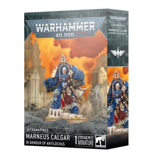Warhammer 40k: Ultramarines - Marneus Calgar in Armor of Antilochus - Miniatures - Warhammer 40k