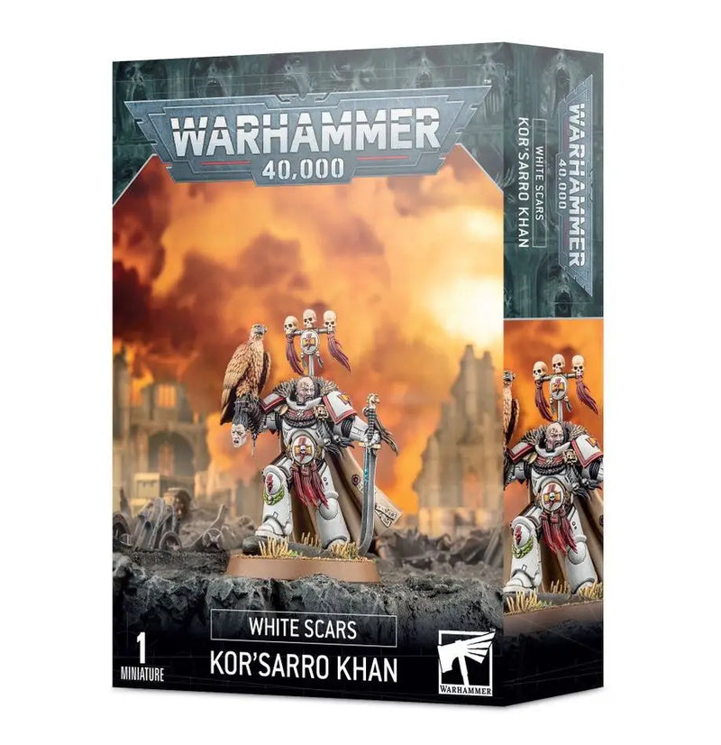 Warhammer 40k:White Scars - Kor’Sarro Khan - Action Figure & Toy