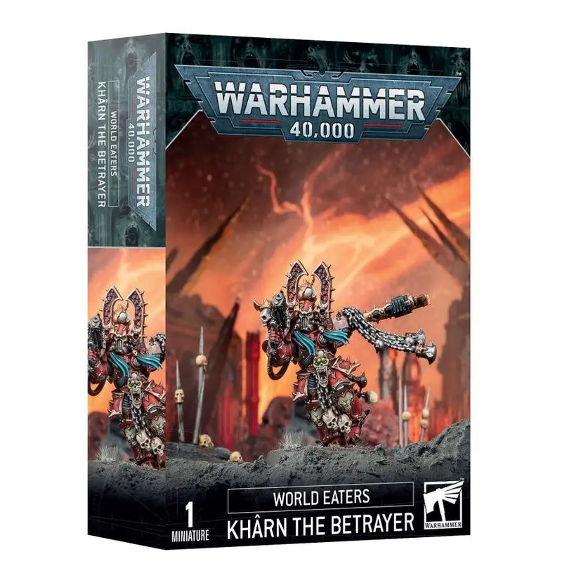 Warhammer 40k: World Eaters - Kharn the Betrayer - Action Figure & Toy