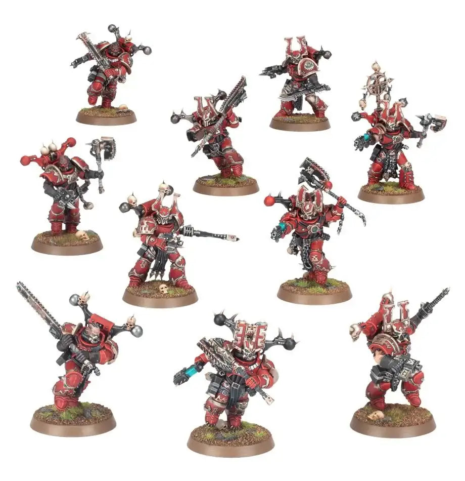 Warhammer 40k: World Eaters - Khorne Berzerkers - Miniatures - Warhammer 40k