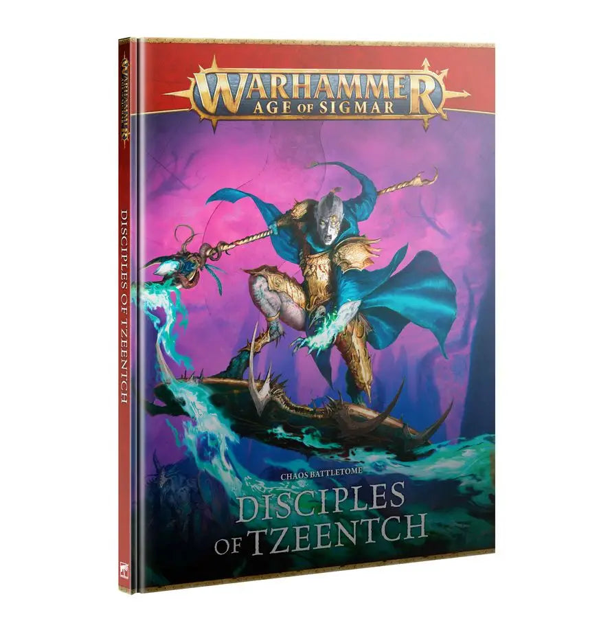 Warhammer Age of Sigmar 4th Edition: Chaos Battletome - Disciples of Tzeentch - Entertainment Memorabilia