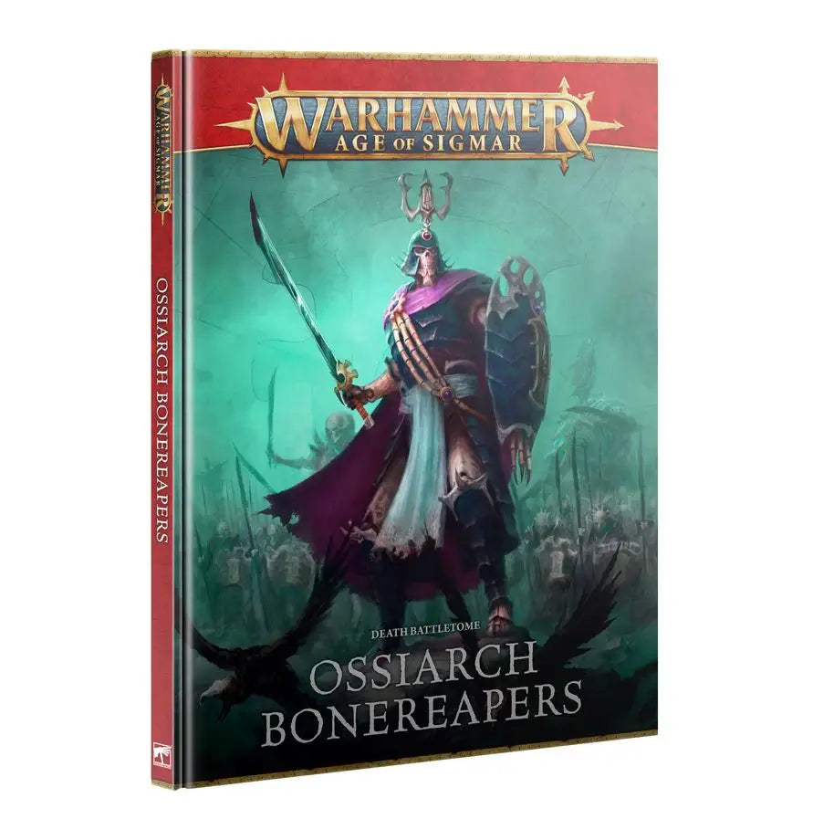 Warhammer Age of Sigmar 4th Edition: Death Battletome - Ossiarch Bonereapers - Miniatures - AOS Rulebook