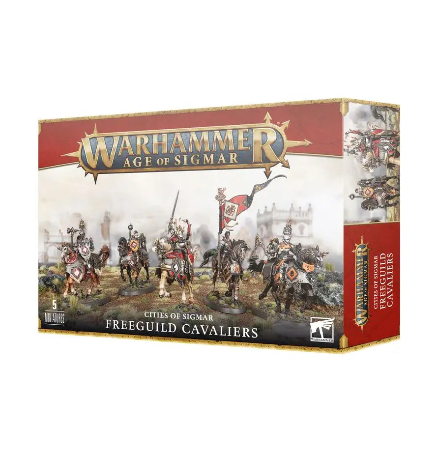 Warhammer Age of Sigmar: Cities of Sigmar - Freeguild Cavaliers - Miniatures - AOS