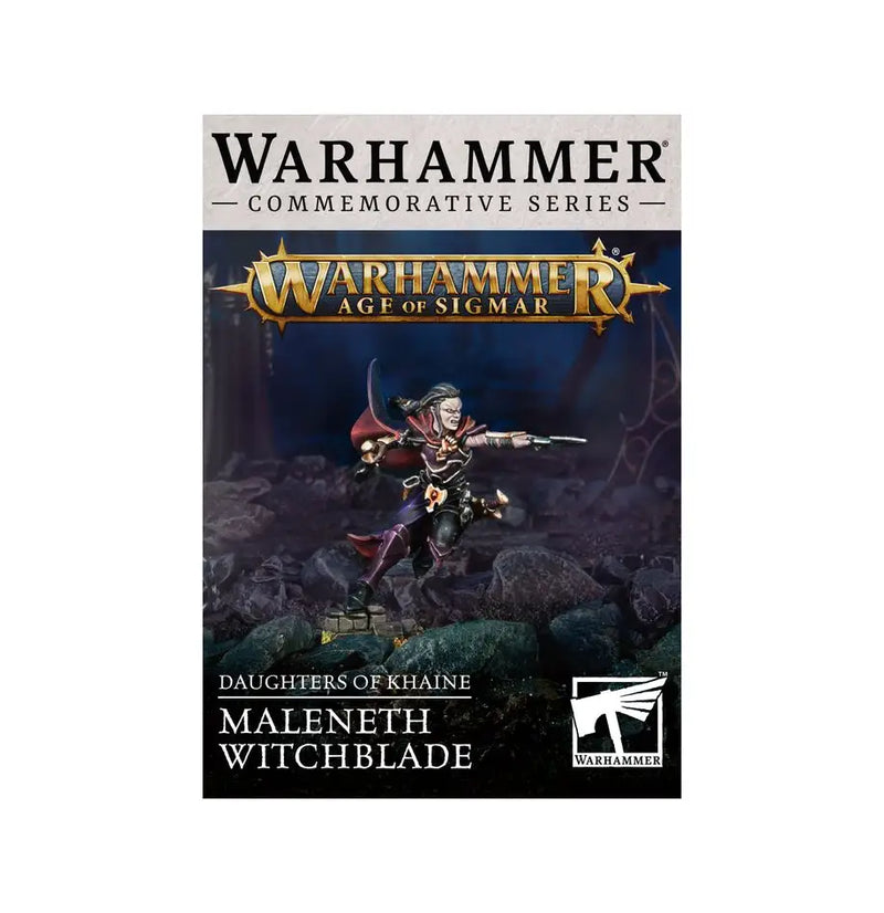 Warhammer Age of Sigmar Maleneth Witchblade miniature from Daughters of Khaine in Mortal Realms