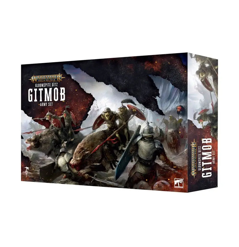 Warhammer Age of Sigmar: Gitmob - Gloomspite Gitz Army Set - Collectibles