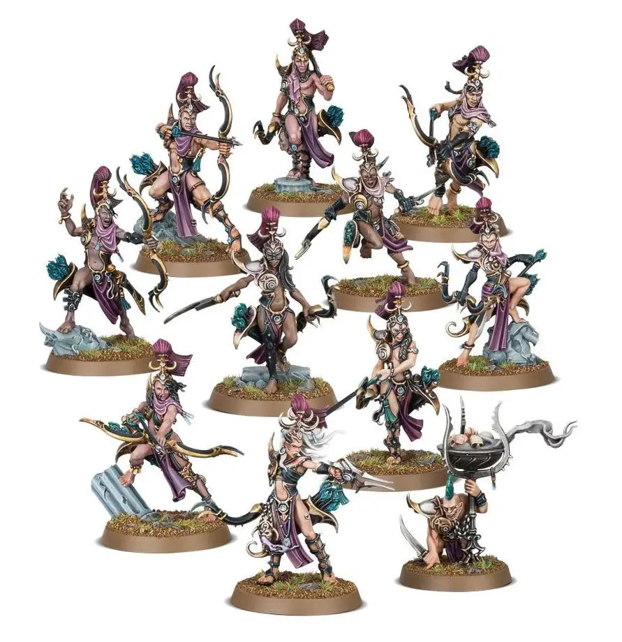 Warhammer Age of Sigmar: Hedonites of Slaanesh - Blissbarb Archers - Miniatures - Warhammer AOS