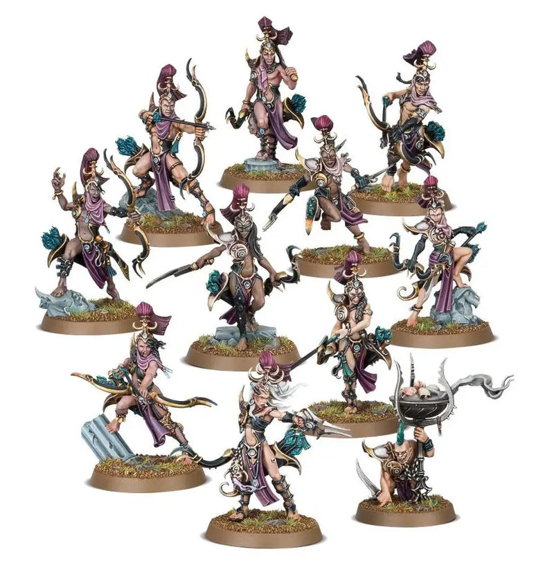 Warhammer Age of Sigmar: Hedonites of Slaanesh - Blissbarb Archers - Miniatures - Warhammer AOS