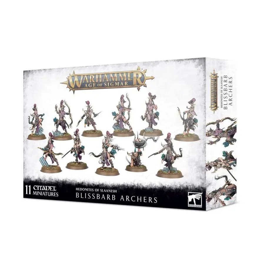 Warhammer Age of Sigmar: Hedonites of Slaanesh - Blissbarb Archers - Miniatures - Warhammer AOS