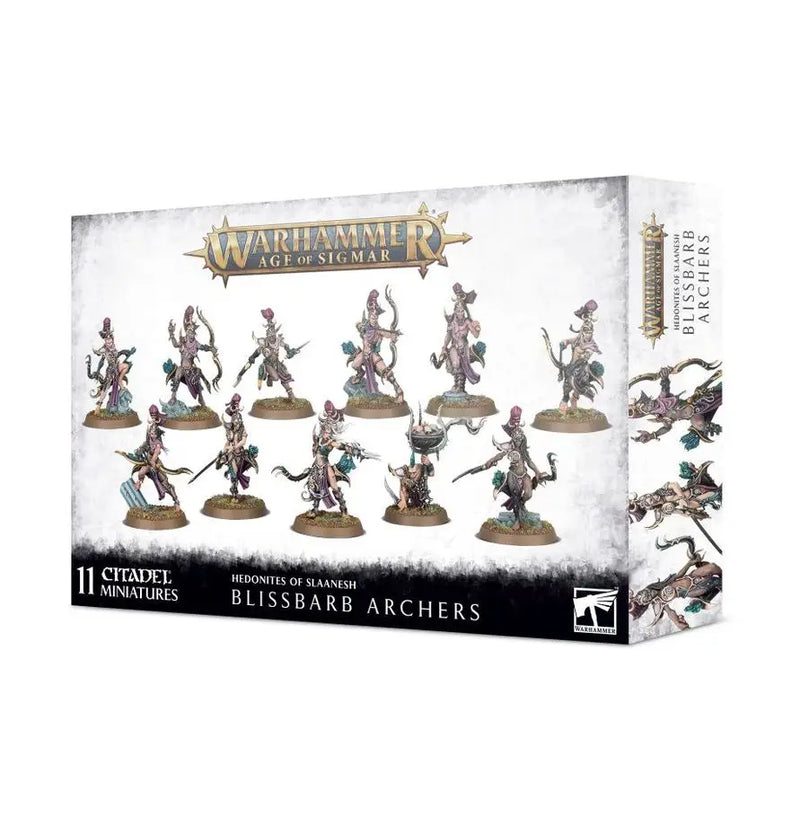 Warhammer Age of Sigmar: Hedonites of Slaanesh - Blissbarb Archers - Miniatures - Warhammer AOS