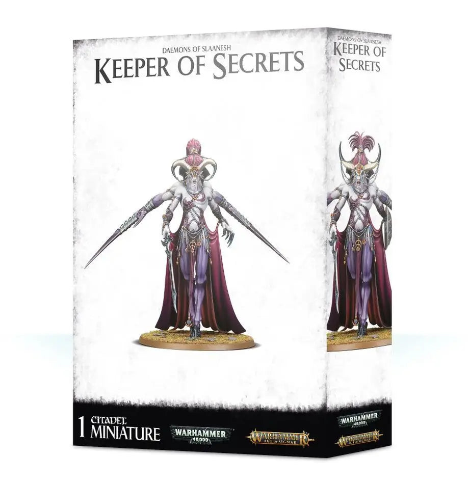 Warhammer Age of Sigmar: Hedonites of Slaanesh - Keeper of Secrets - Action Figure & Toy
