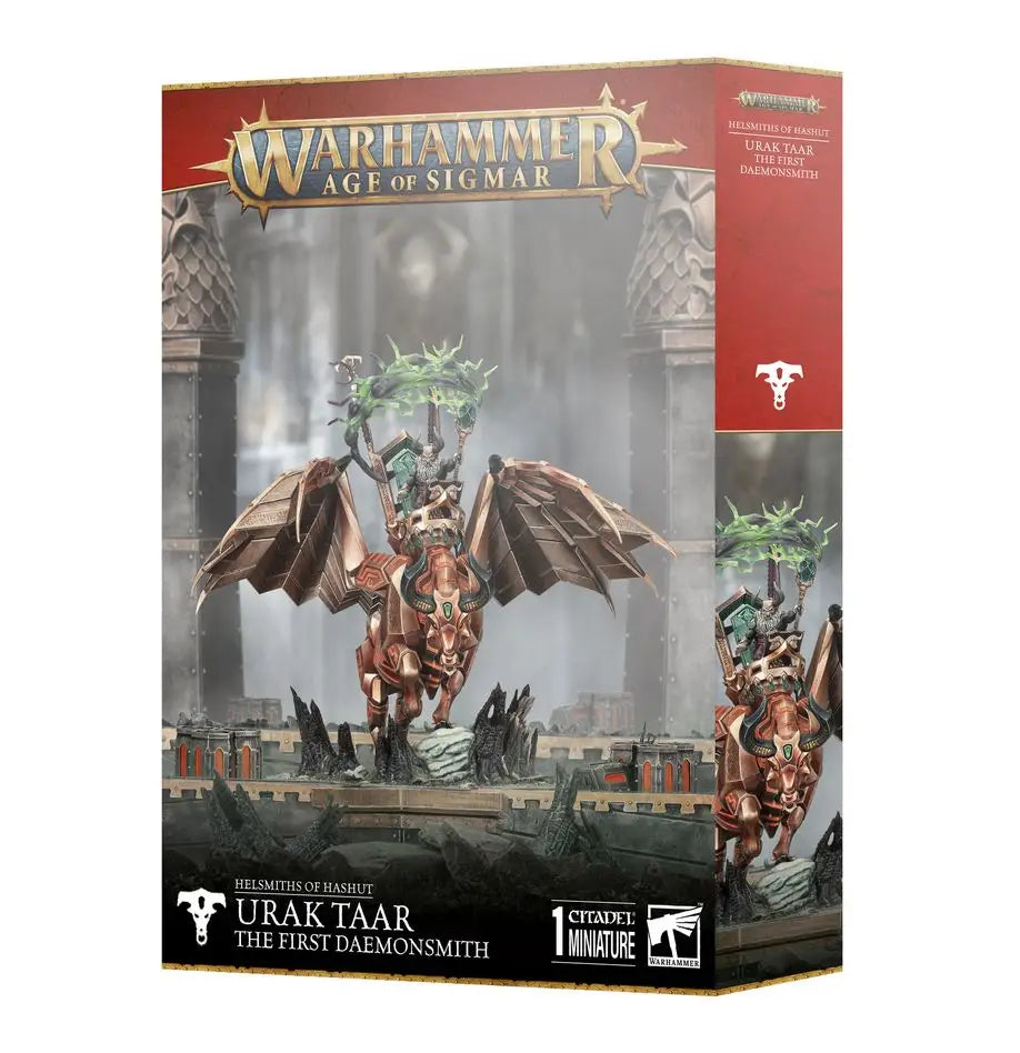 Warhammer Age of Sigmar: Helsmiths of Hashut - Urak Taar the First Daemonsmith - Action Figure & Toy