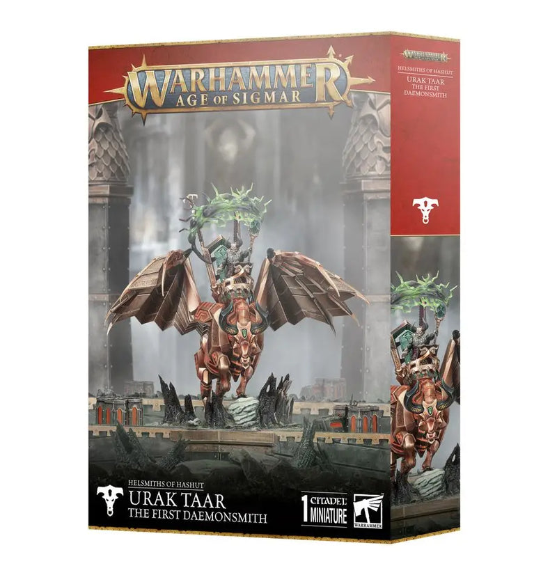 Warhammer Age of Sigmar: Helsmiths of Hashut - Urak Taar the First Daemonsmith - Action Figure & Toy