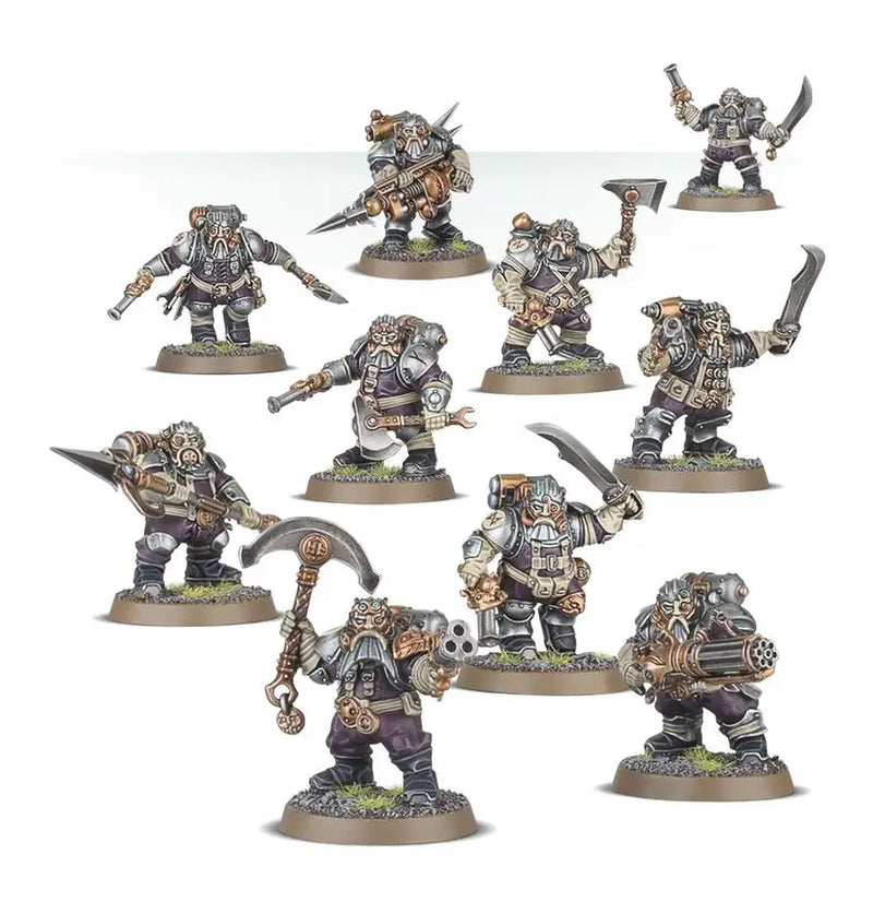 Warhammer Age of Sigmar: Kharadron Overlords - Arkanaut Company - Miniatures - AOS Rulebook