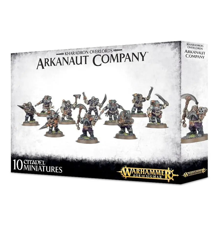 Warhammer Age of Sigmar: Kharadron Overlords - Arkanaut Company - Miniatures - AOS Rulebook