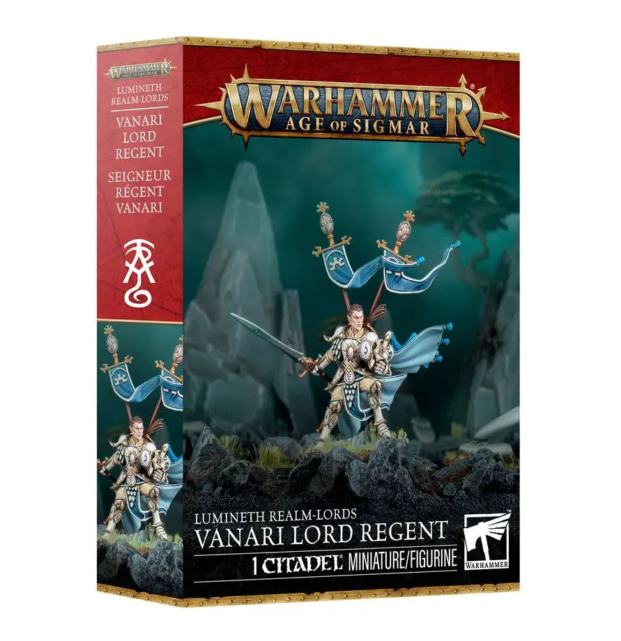 Warhammer Age of Sigmar: Lumineth Realm-Lords - Vanari Lord Regent - Action Figure & Toy