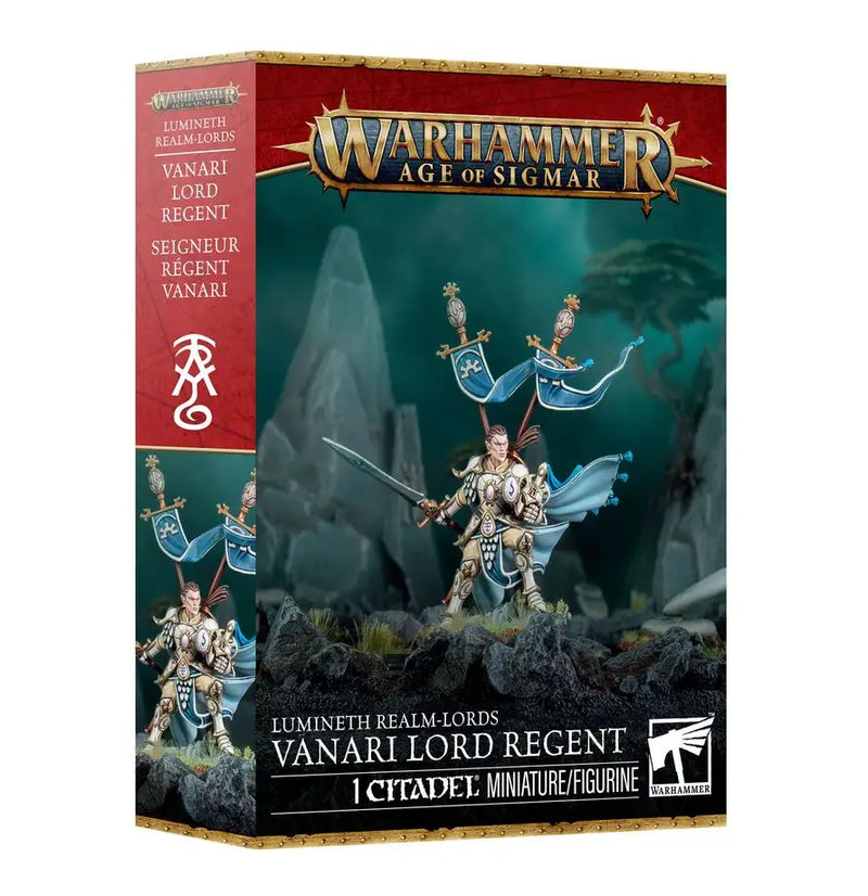 Warhammer Age of Sigmar: Lumineth Realm-Lords - Vanari Lord Regent - Action Figure & Toy