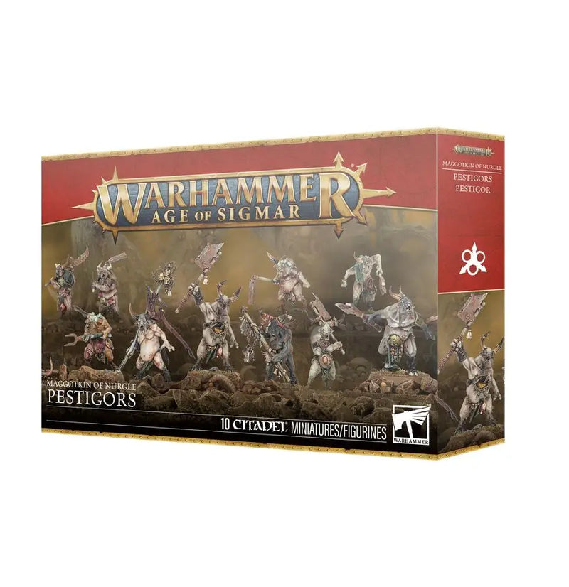 Warhammer Age of Sigmar: Maggotkin of Nurgle - Pestigors - Action Figure & Toy