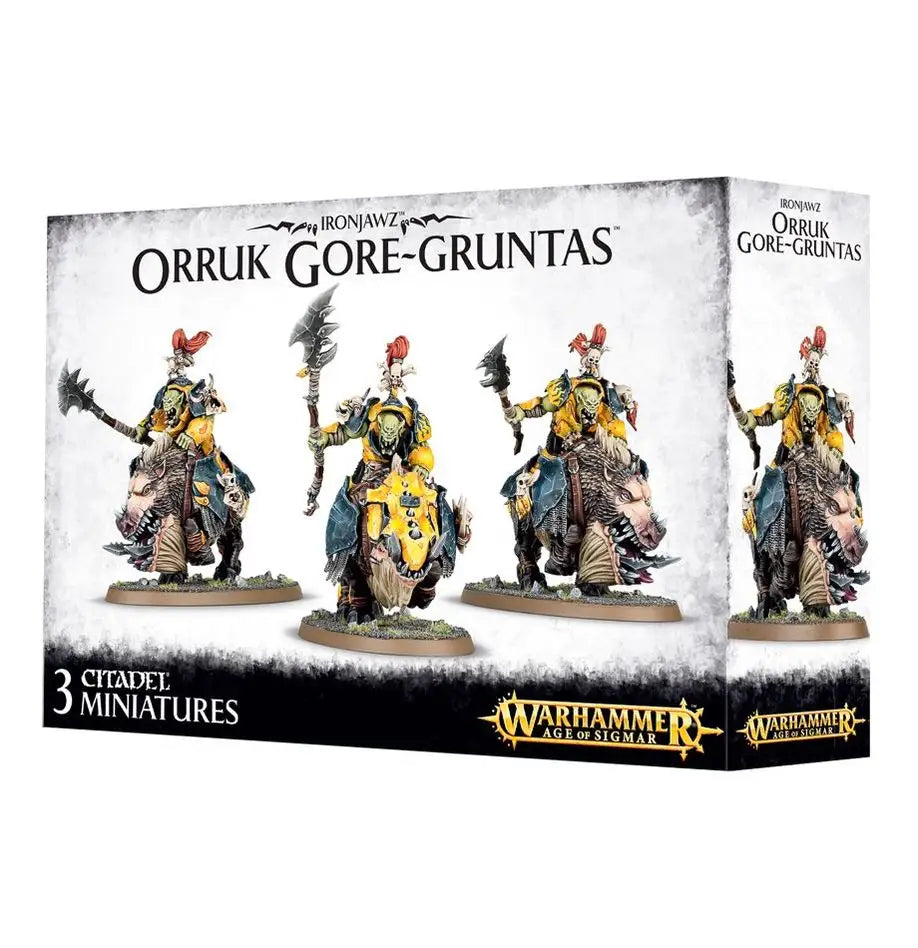Warhammer Age of Sigmar: Orruk Warclans - Gore-Gruntas - Action Figure & Toy