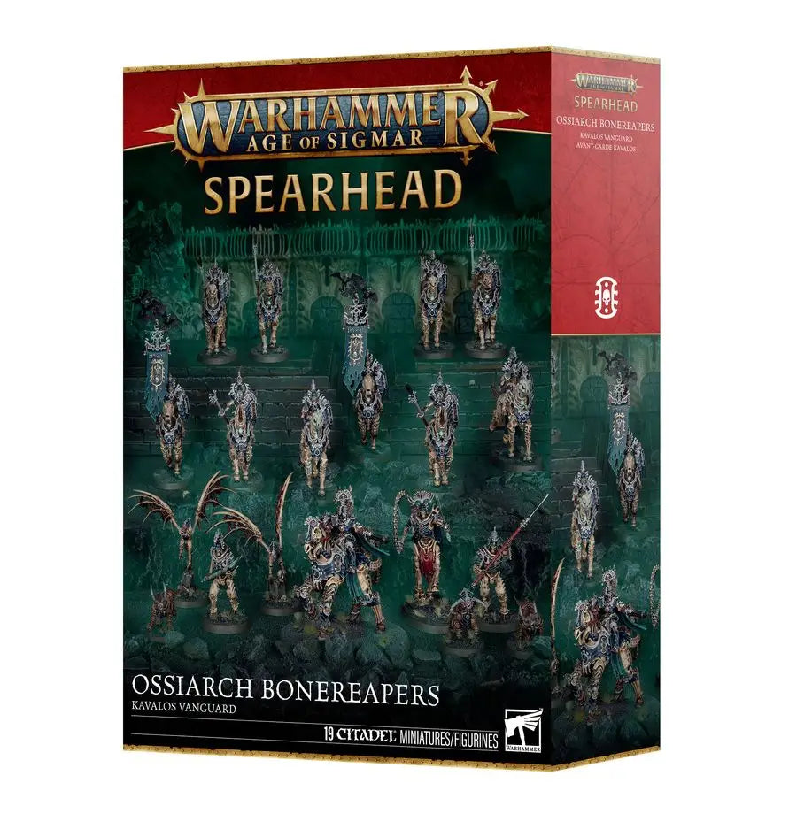 Warhammer Age of Sigmar: Ossiarch Bonereapers - Kavalos Vanguard Spearhead - Miniatures - Warhammer 40k