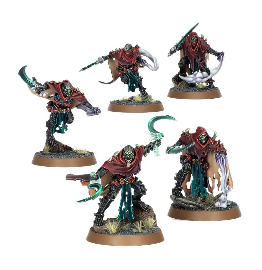 Warhammer Age of Sigmar: Ossiarch Bonereapers - Mortis Reapers - Miniatures - Warhammer AOS
