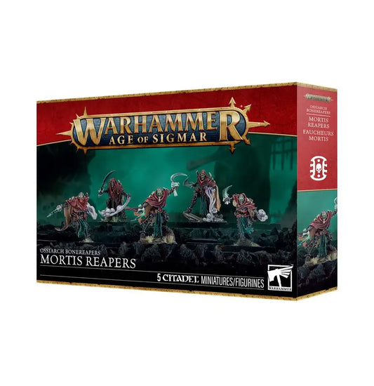 Warhammer Age of Sigmar: Ossiarch Bonereapers - Mortis Reapers - Miniatures - Warhammer AOS
