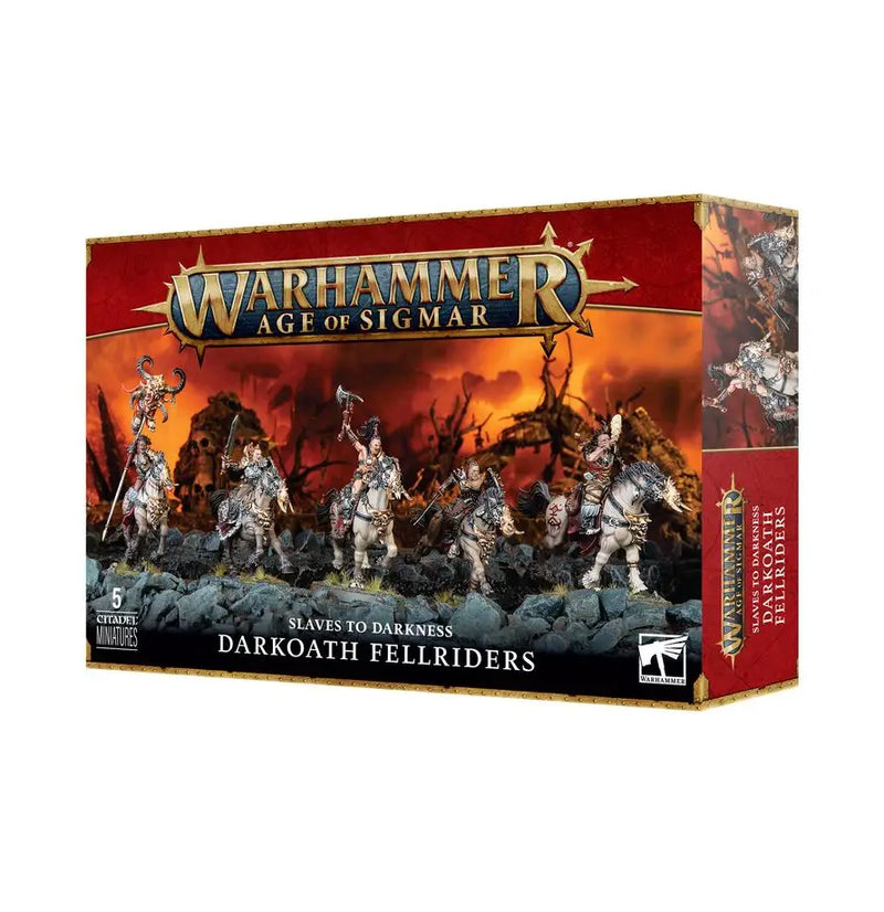 Warhammer Age of Sigmar: Slaves to Darkness - Darkoath Fellriders - Miniatures - Warhammer AOS