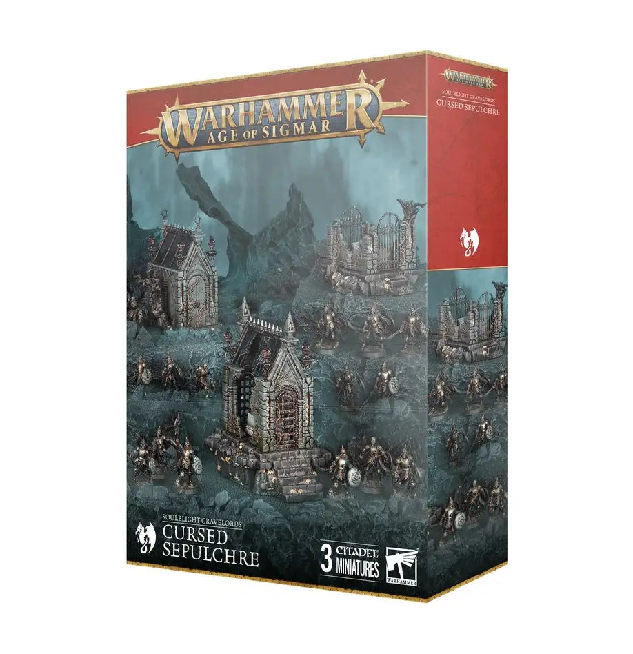 Warhammer Age of Sigmar: Soulblight Gravelords - Cursed Sepulchre - Action Figure & Toy