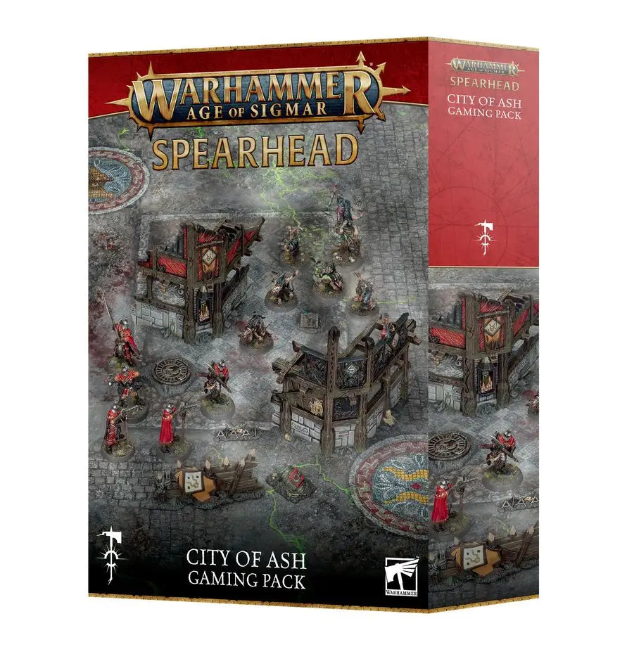 Warhammer Age of Sigmar: Spearhead - City of Ash Gaming Pack - Warhammer Age of Sigmar Gaming Pack