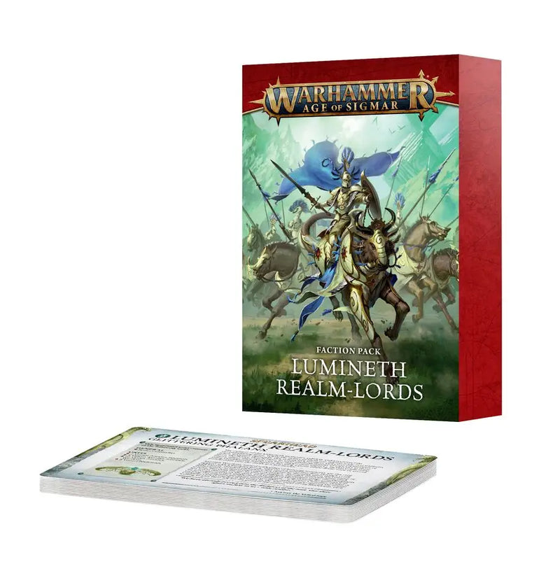 Warhammer AoS 4th Edition: Faction Pack - Lumineth Realm-Lords - Non-Sports Card Box