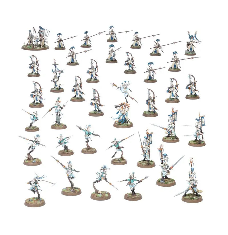 Warhammer AoS: Iliathan Warhost - Lumineth Realm-Lord Battleforce - Action Figure & Toy