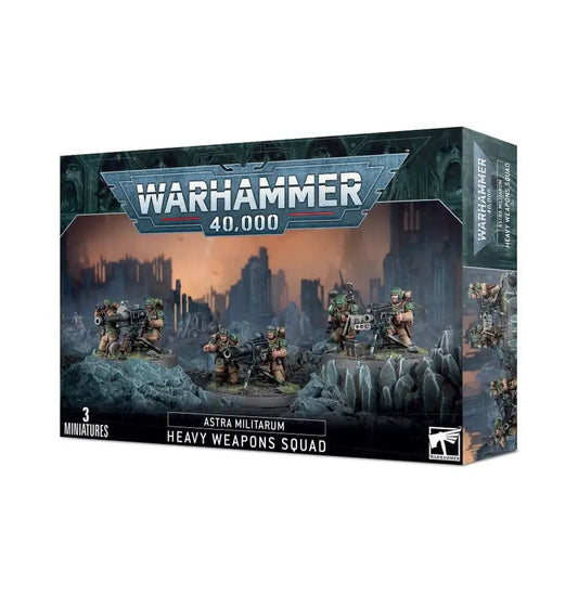 Warhammer: Astra Militarum Heavy Weapon Squad - Miniature Set