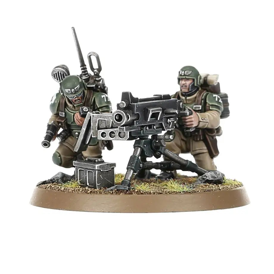 Warhammer: Astra Militarum Heavy Weapon Squad - Miniature Set