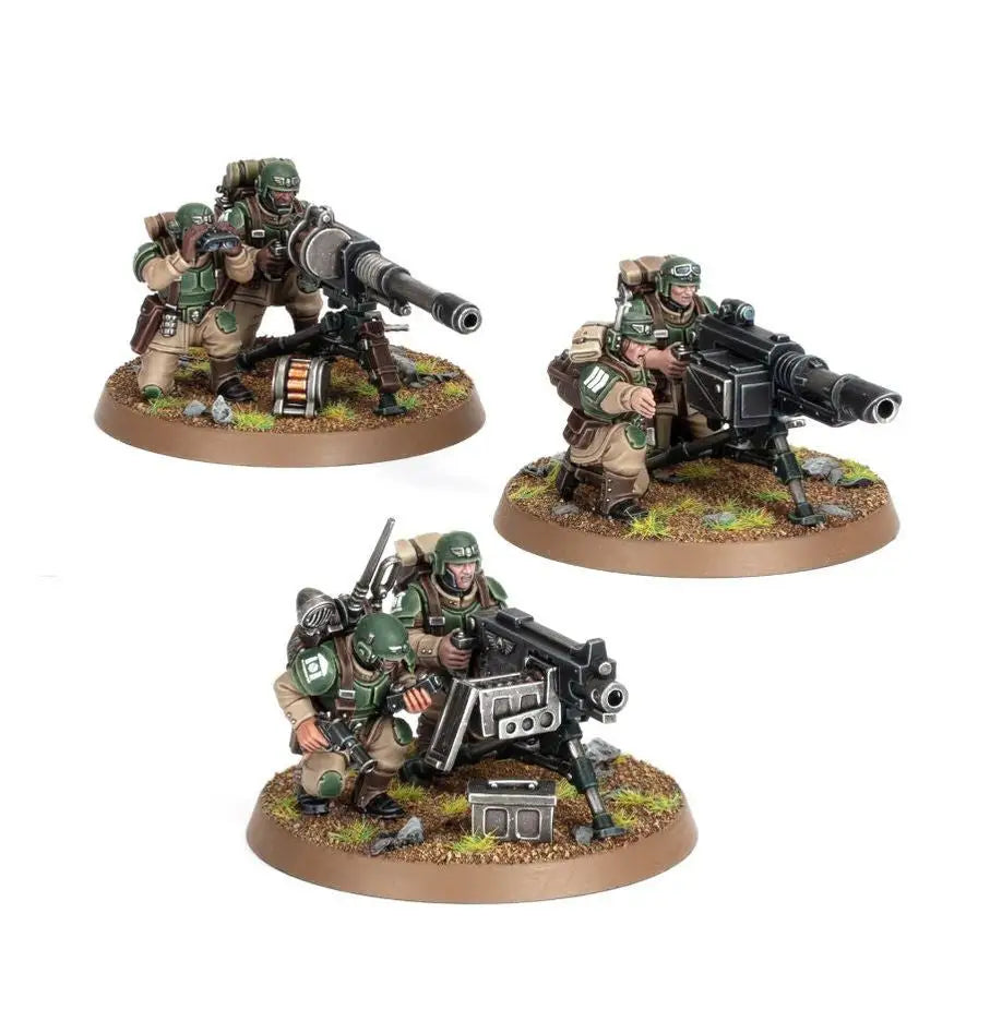 Warhammer: Astra Militarum Heavy Weapon Squad - Miniature Set