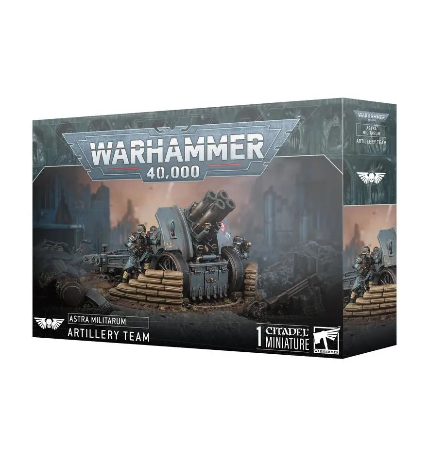Warhammer: ASTRA MILITARUM KRIEG ARTILLERY TEAM - Collectibles
