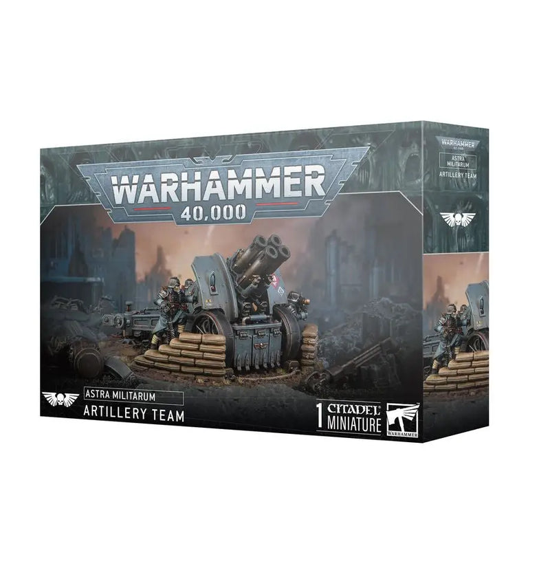 Warhammer: ASTRA MILITARUM KRIEG ARTILLERY TEAM - Collectibles