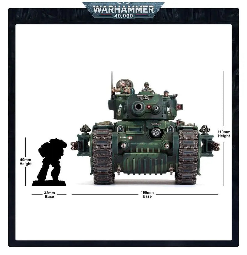 Warhammer: ASTRA MILITARUM: ROGAL DORN BATTLE TANK - Collectibles