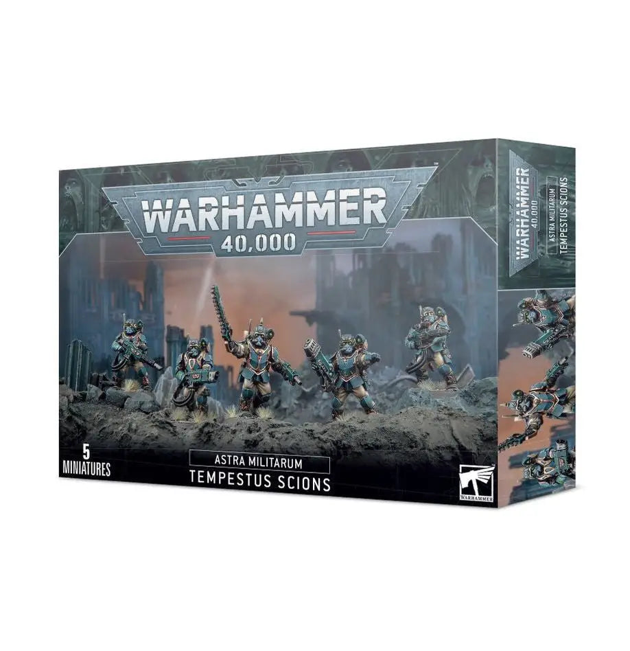 Warhammer: ASTRA MILITARUM TEMPESTUS SCIONS - Miniature Kit