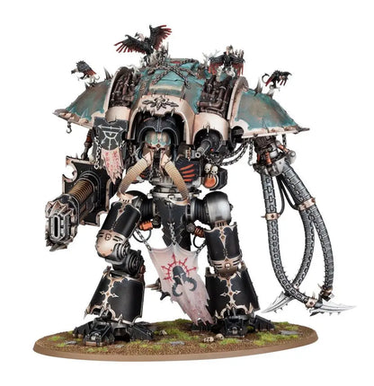 Chaos Knight miniature from Warhammer Chaos Knights Chaos Knight Ruinator diabolus heavy model